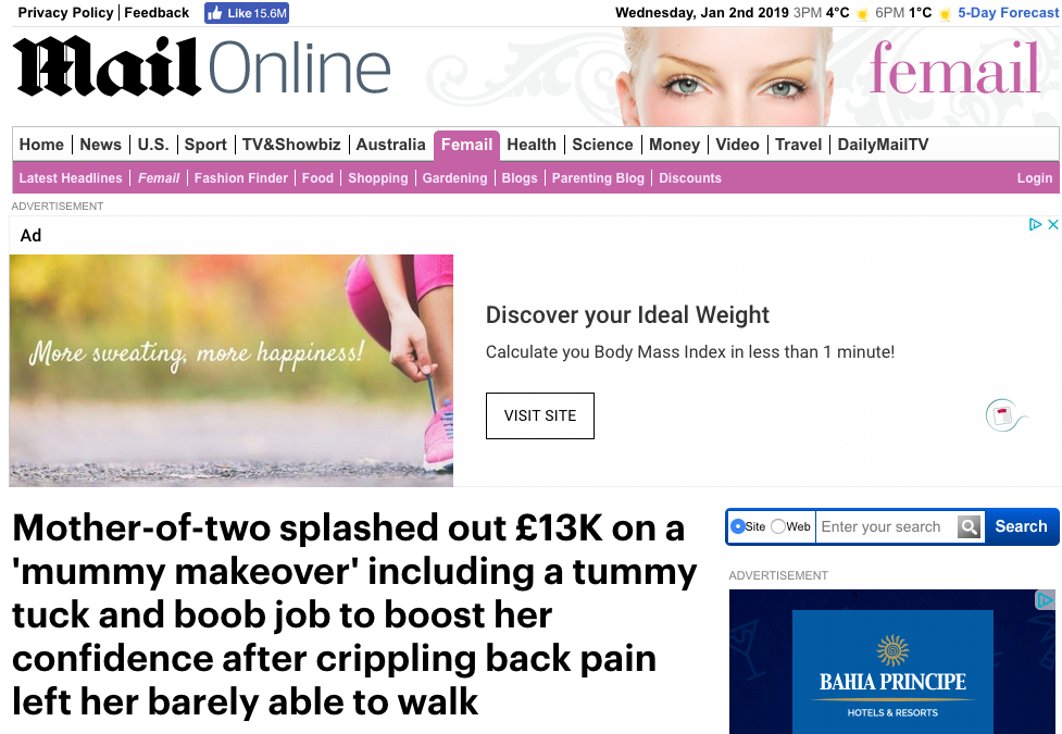 Mother-of-two splashed out £13K on a ‘mummy makeover’